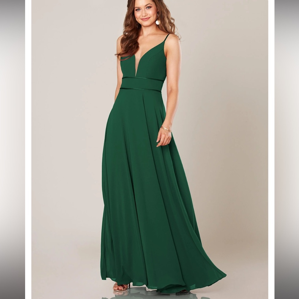 SORELLA VITA Forest Green Bridesmaid Dress